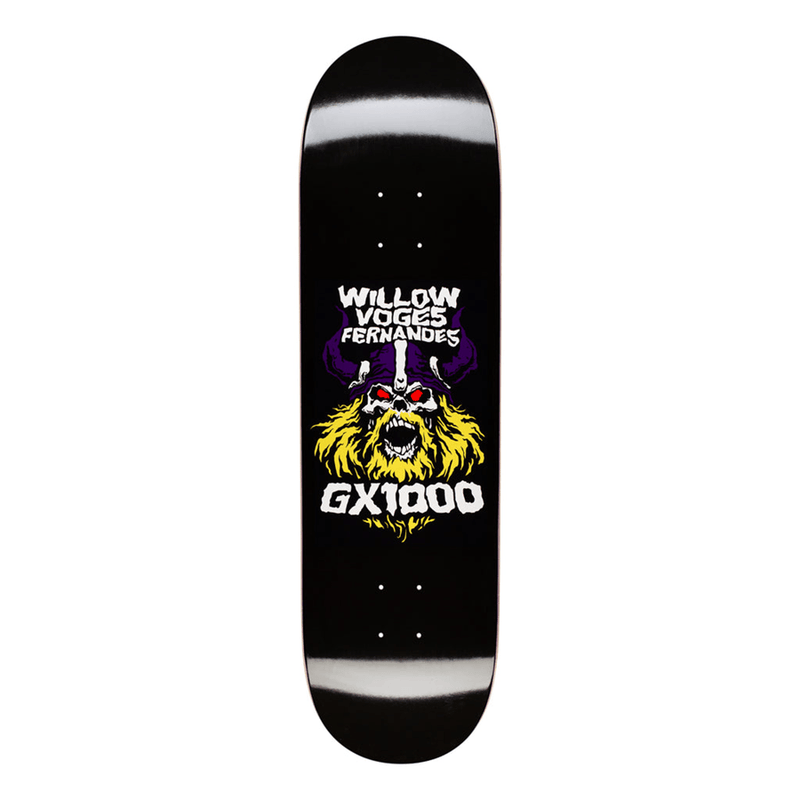 ケンタウロス GX1000 Willow Viking Black Skateboard Deck - 8.375