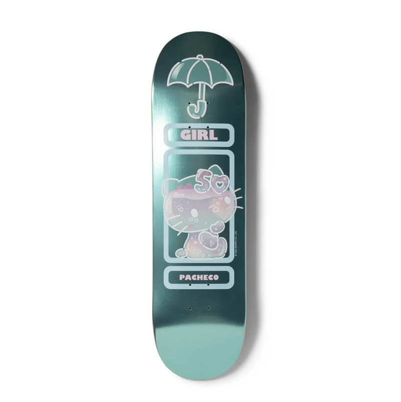 Girl Skateboards Pacheco Hello Kitty 50 Twin Tail Deck (8.5)