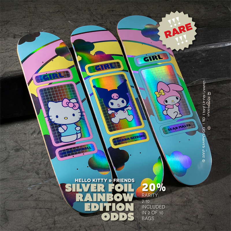 HELLO KITTY & FRIENDS RAINBOW BLIND BAG DECK