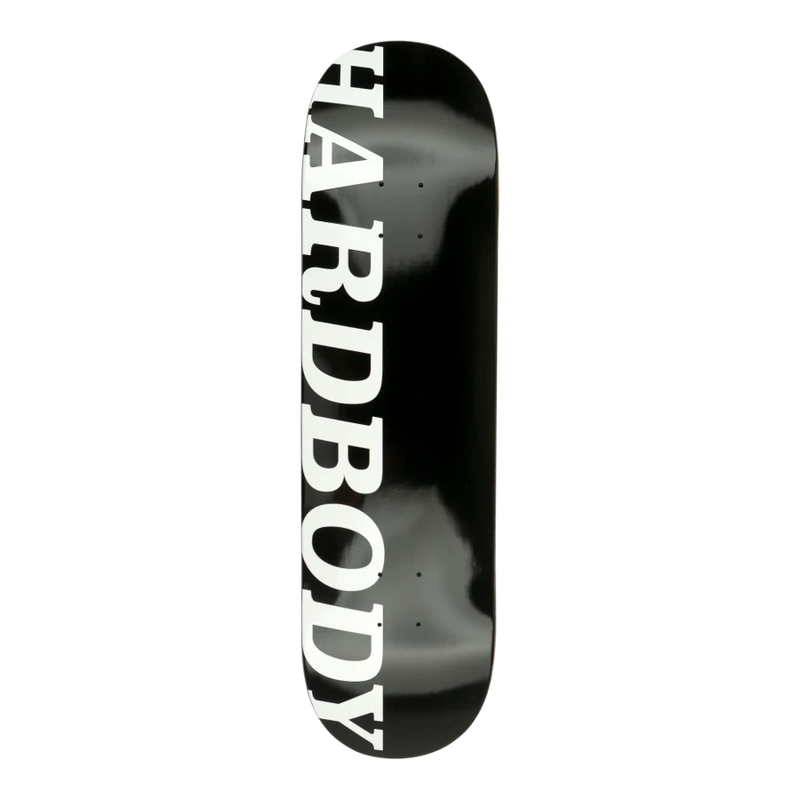 HARDBODY CLASSIC LOGO DECK (BLACK/WHITE)