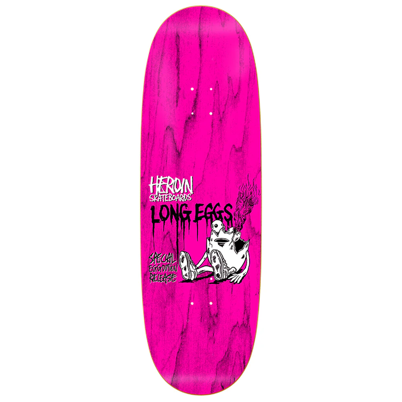 Heroin Team Long Eggs Shaped Deck 10.25 X 33.0