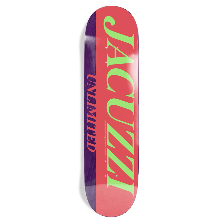 JACUZZI LIMITED パンダデッキ　サイズ8.25 Jacuzzi Unlimited Flavors Skateboard Deck - 8.25 | Embassy Boardshop