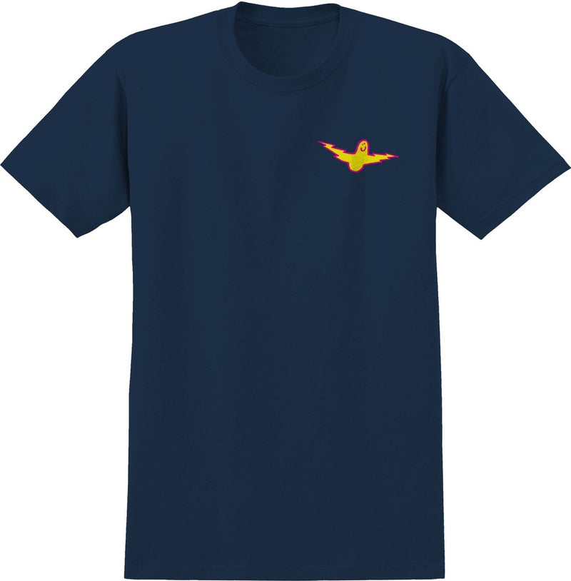 Krooked Bird Lightening Tee Navy