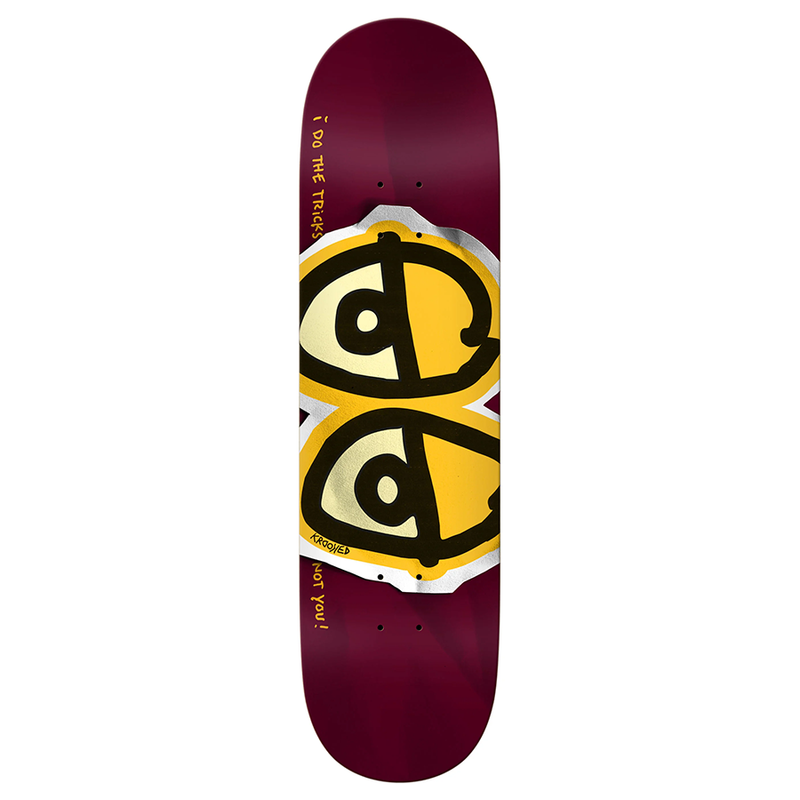 Krooked DBX Eyes Wine 8.5 Deck