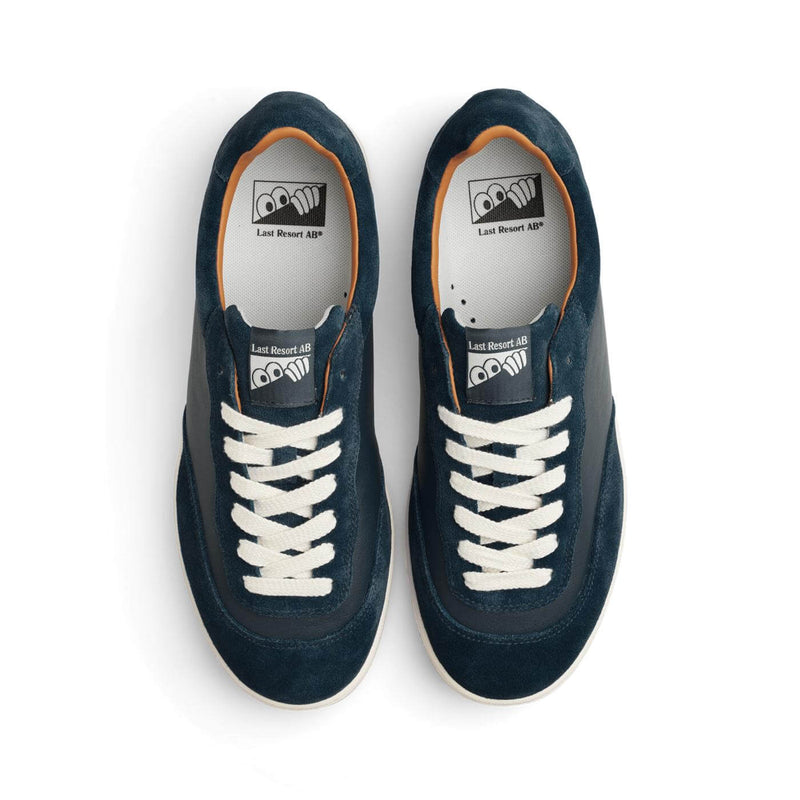 CM001 Suede/Leather Lo (Navy/White)