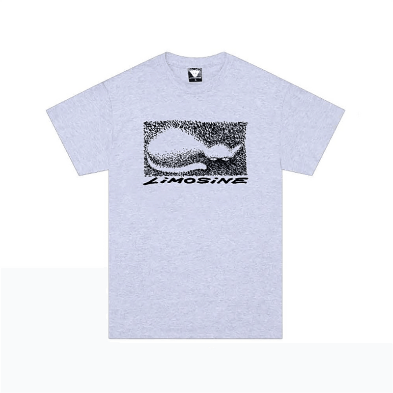 Limosine Cat Tee (Sport Grey)