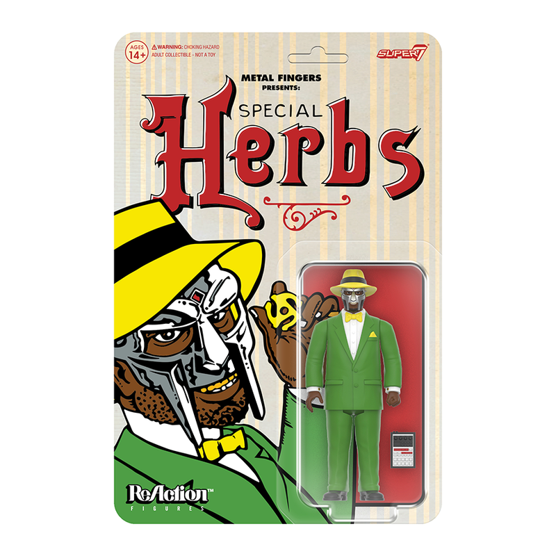 MF DOOM ReAction Figures Special Herbs
