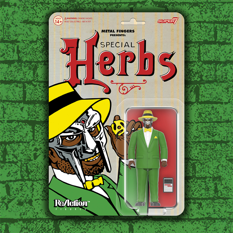 MF DOOM ReAction Figures Special Herbs