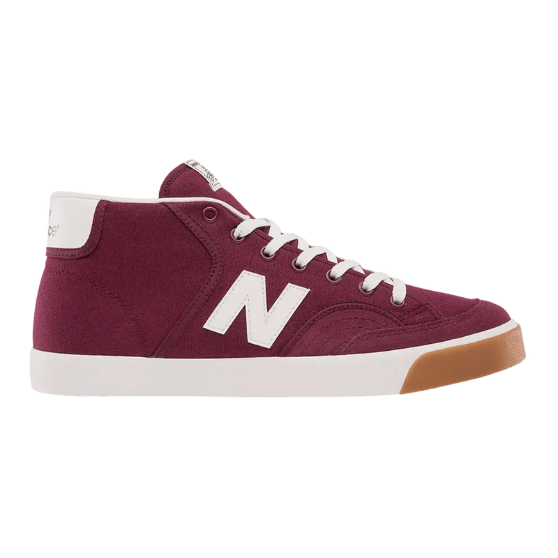 NB Numeric 213 Pro Court Mid (Burgundy/White)