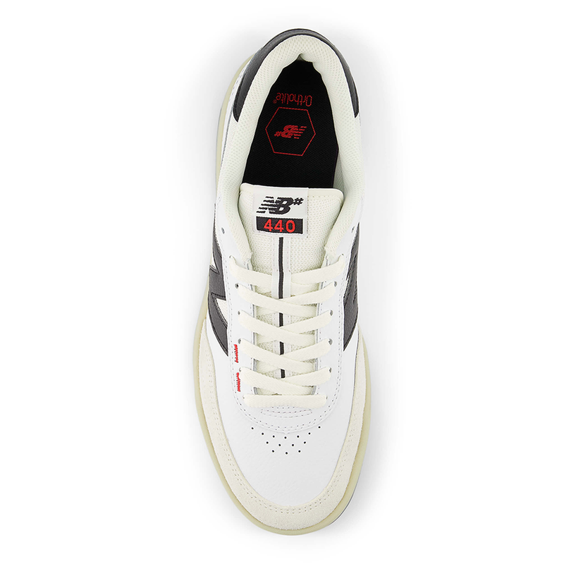 NB Numeric 440 V2 (White with Black)