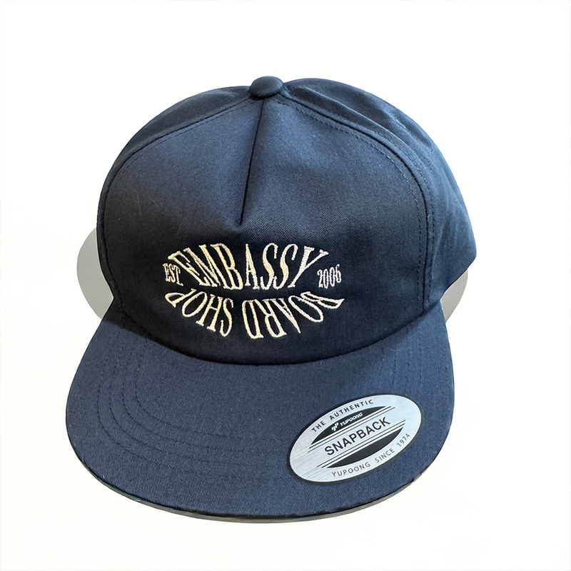 Embassy Mirror Logo Snap Back Hat
