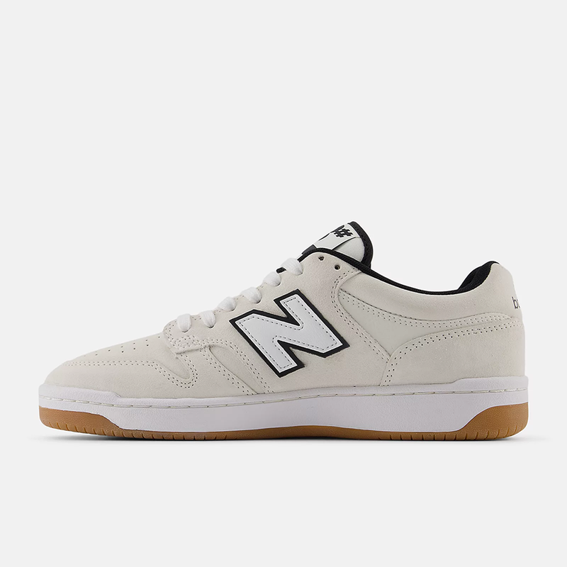 New Balance Numeric 480 (White with Black)