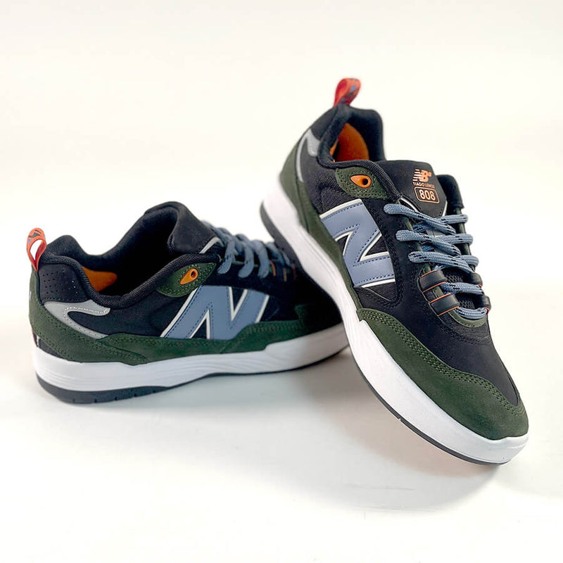 New Balance Numeric 808 Tiago Skate Shoes (Green with Black)