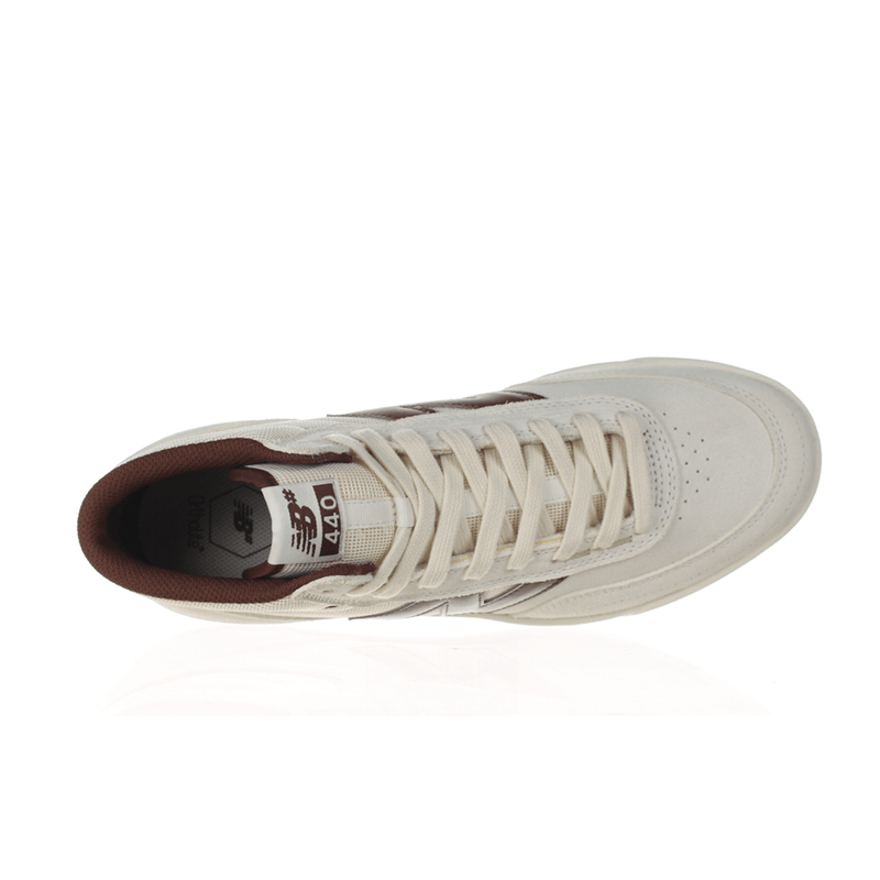 NB Numeric 440 High V2 (White with Brown)