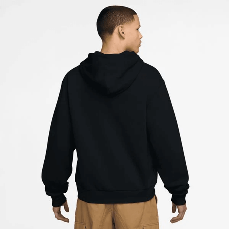 Nike SB Full-Zip Fleece Skate Hoodie (Black/White)