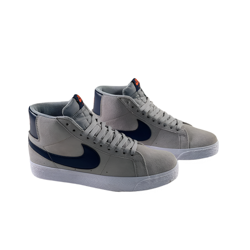 Nike SB Zoom Blazer Mid (Wolf Grey/Midnight Navy)