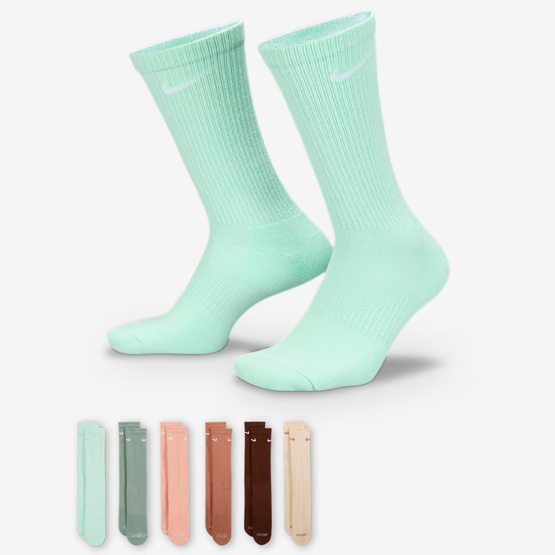 Nike Everyday Plus Cushioned Training Crew Socks (6 Pairs)