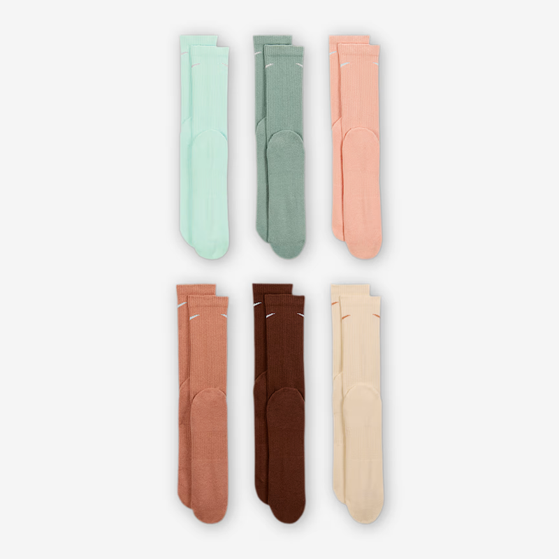 Nike Everyday Plus Cushioned Training Crew Socks (6 Pairs)