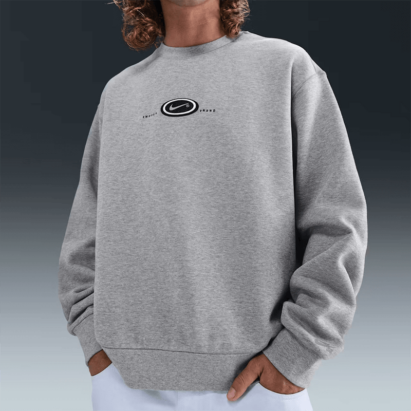 Nike SB x Eric Koston Fleece Skate Crew (Dark Grey)