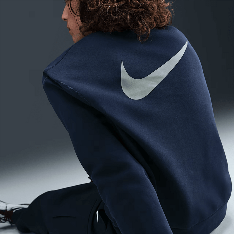 Nike SB x Eric Koston Fleece Skate Crew (Navy)