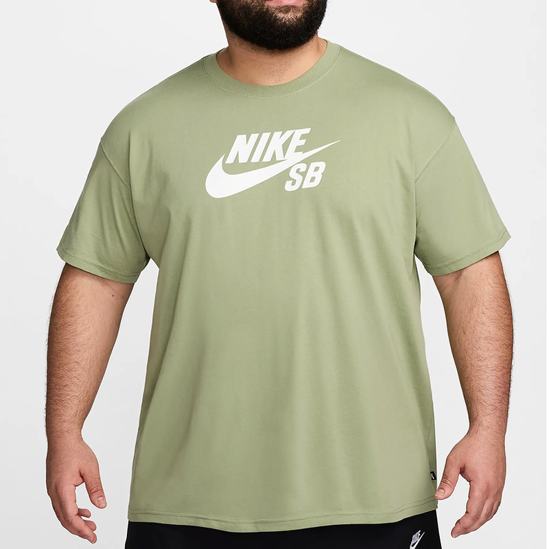 Nike SB Logo Skate T-Shirt (Oil Green)