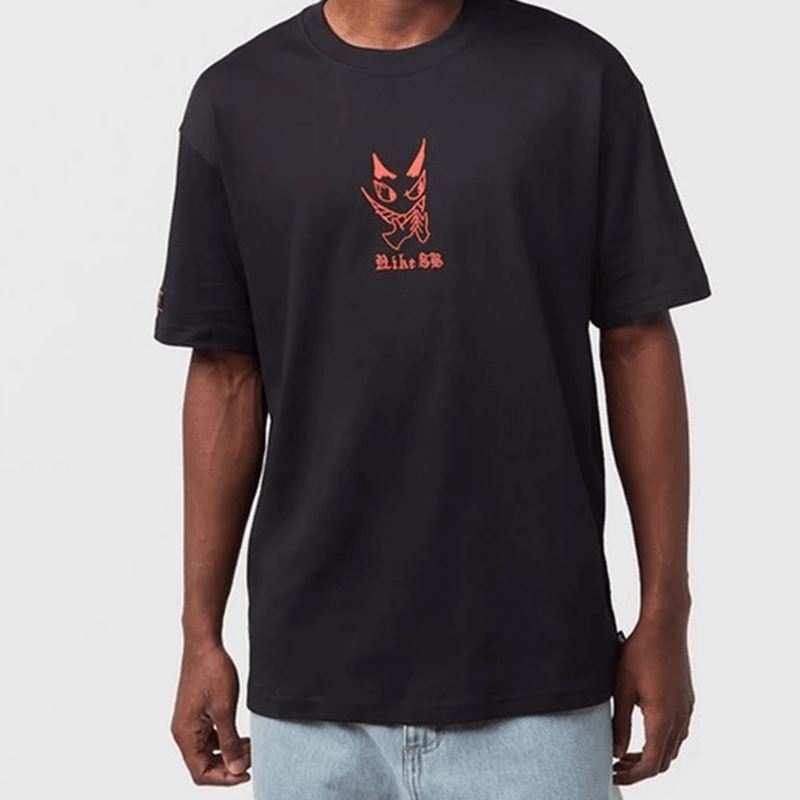 Nike SB Skate Tee Charcoal Dunk (Black)