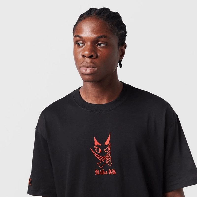 Nike SB Skate Tee Charcoal Dunk (Black)