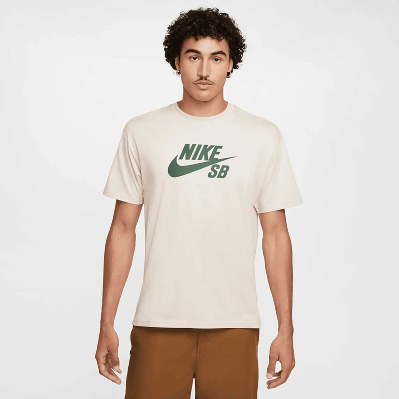 Nike SB Men's Logo Skate T-Shirt (Light Orewood Brown)