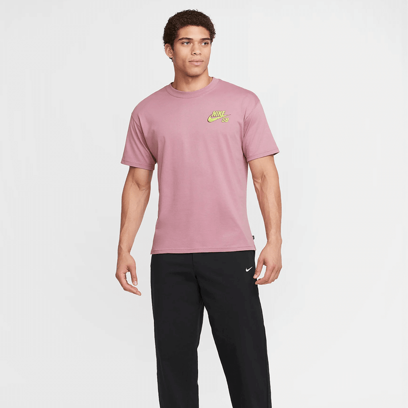 Nike SB OC Spider Tee Shirt - Plum Dust