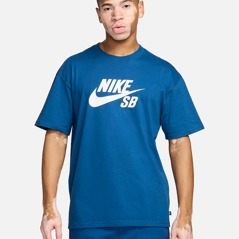 Nike SB Logo Skate T-Shirt (Court Blue)