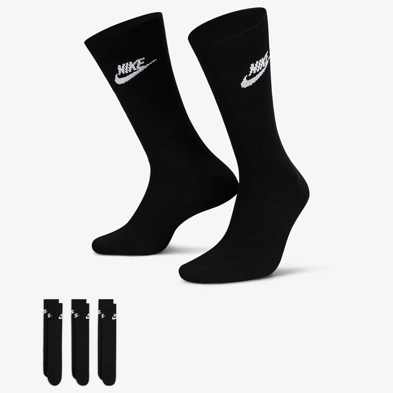 Nike Sportswear Everyday Essential Crew Socks (3 Pairs)