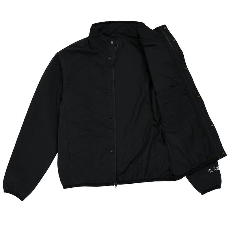 Quasi Path Quilted Jacket [Black]