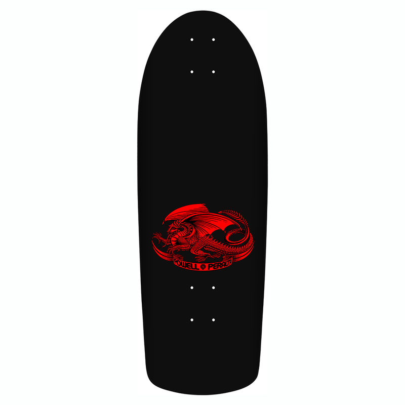 Powell Peralta OG Ripper Checker Reissue Skateboard Deck Silver Foil Ink - 10 x 30