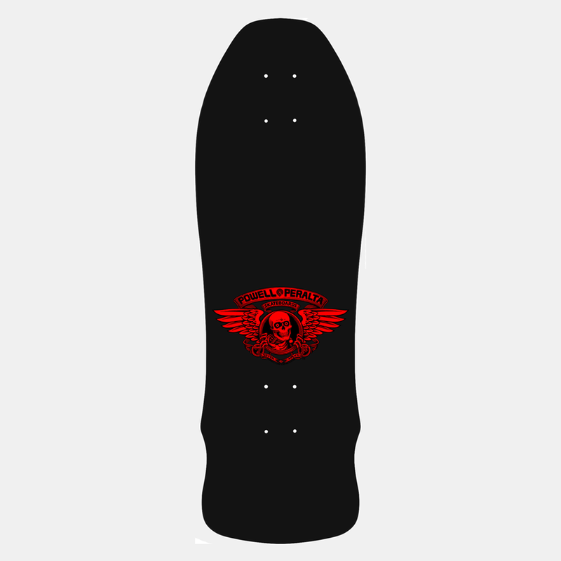 Powell Peralta Geegah Skull & Sword Reissue Red Foil Skateboard Deck - 9.75 x 30
