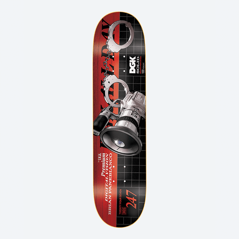 PREMIUM VISION PANEBIANCO STREET SOLDIER SKATEBOARD DECK 8.25