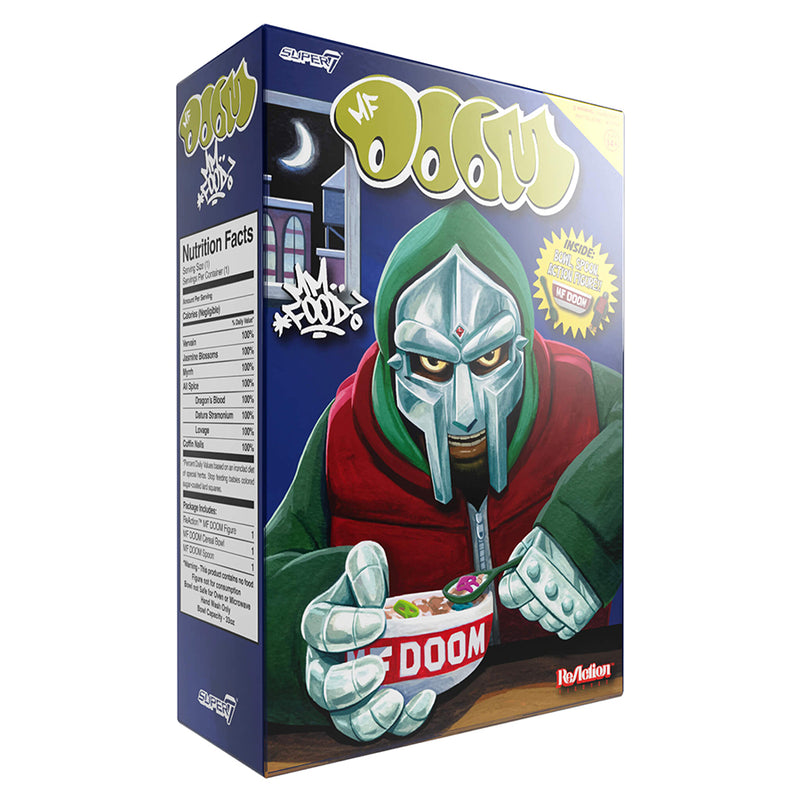 MF DOOM ReAction Figure Cereal Bowl Set