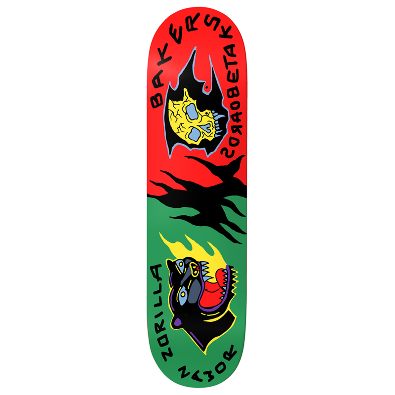 Baker Zach Allen Big Brain Pro Skateboard Deck - 8.5
