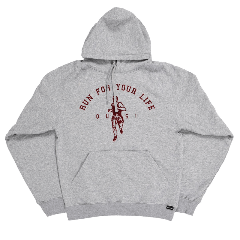Run Hoodie [Heather Grey]