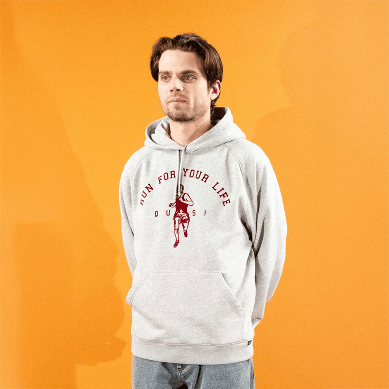 Run Hoodie [Heather Grey]