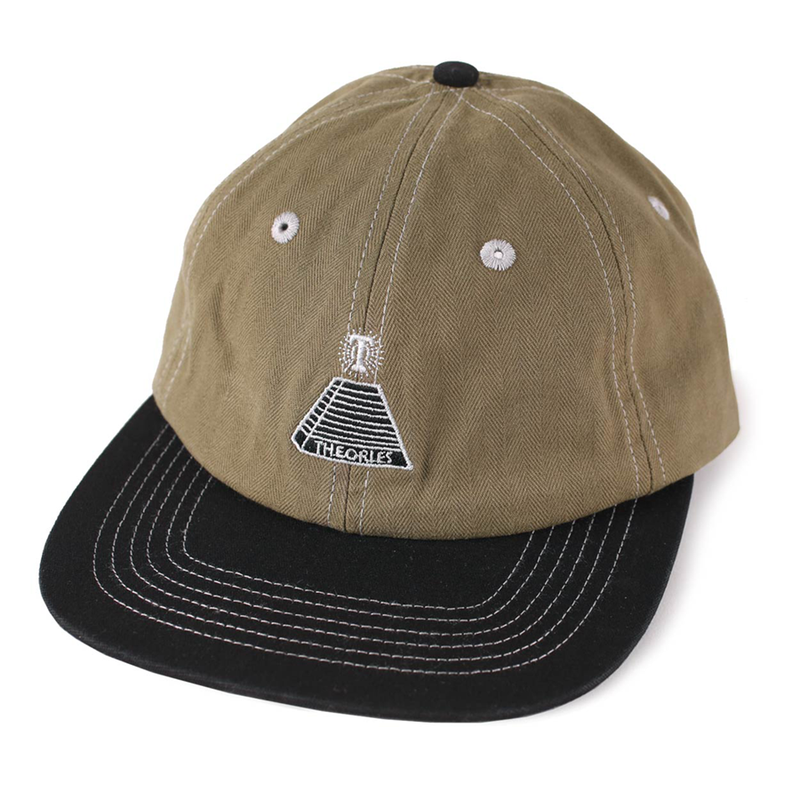 SCRIBBLE HERRINGBONE SNAPBACK OLIVE/BLACK
