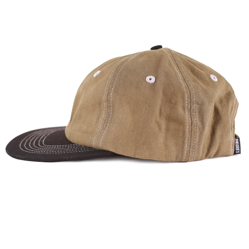 SCRIBBLE HERRINGBONE SNAPBACK OLIVE/BLACK