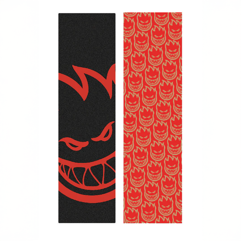 SPITFIRE BIGHEAD BLACK / RED GRIP