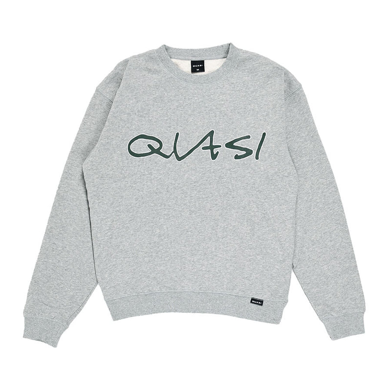 Quasi Sig Crew [Heather Grey]