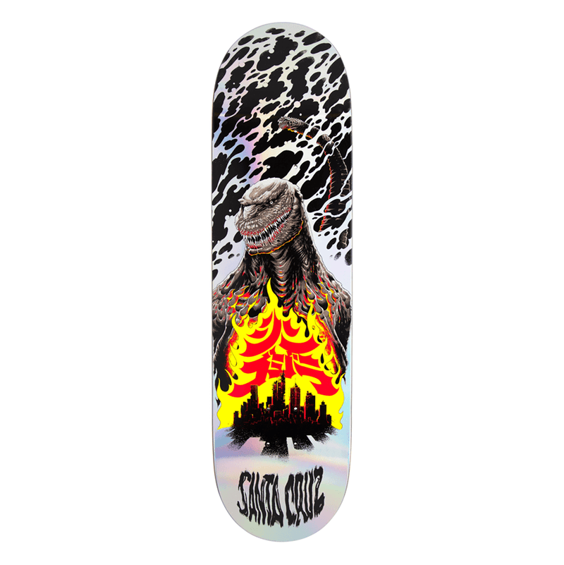 Godzilla Shin Knox Firepit 8.5in x 32.2in Santa Cruz Decks