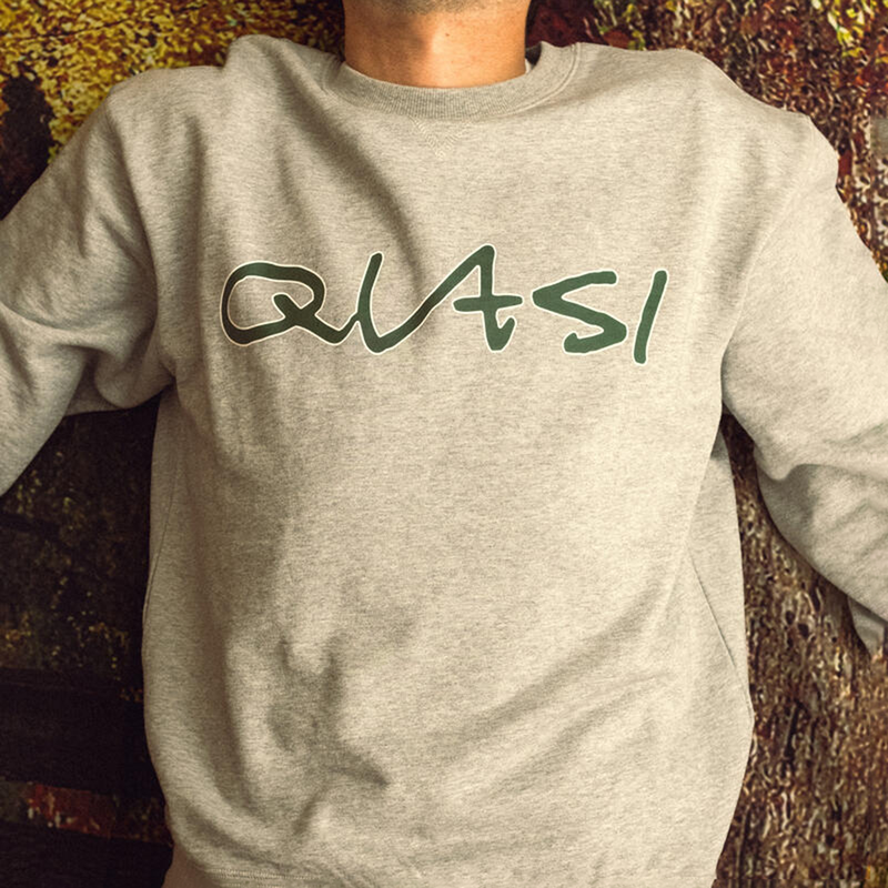 Quasi Sig Crew [Heather Grey]