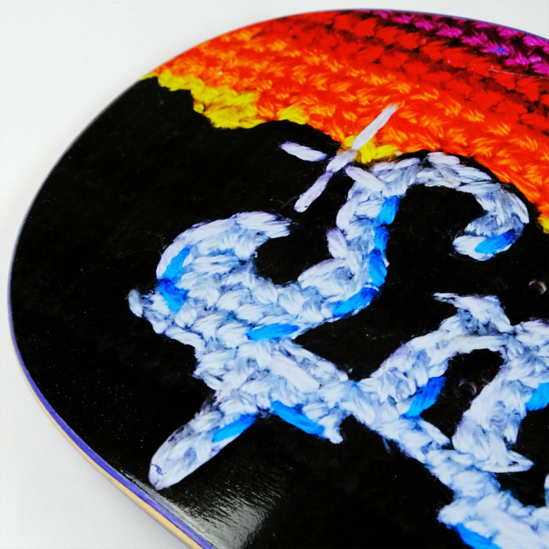 Snack Skateboards 'Ice Mountain' Deck (8.38)