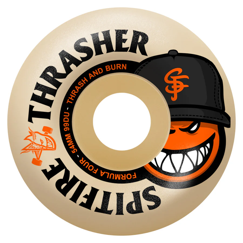 SPITFIRE X THRASHER F4 99 RADIAL FULL THE CITY 54MM