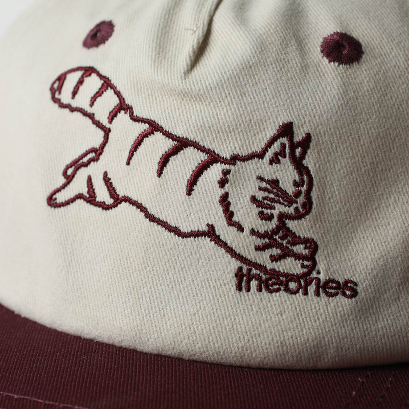 Theories Conscious Kitty Snapback (Wine/Stone)