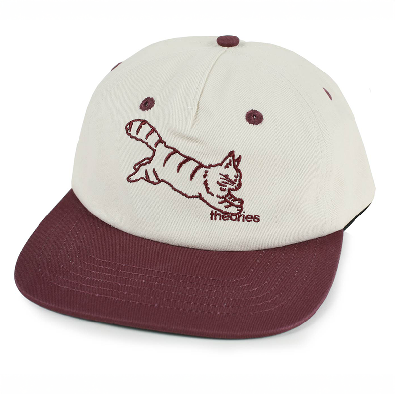 Theories Conscious Kitty Snapback (Wine/Stone)