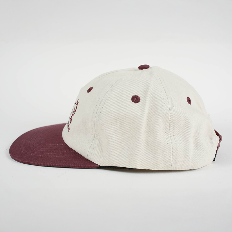 Theories Conscious Kitty Snapback (Wine/Stone)